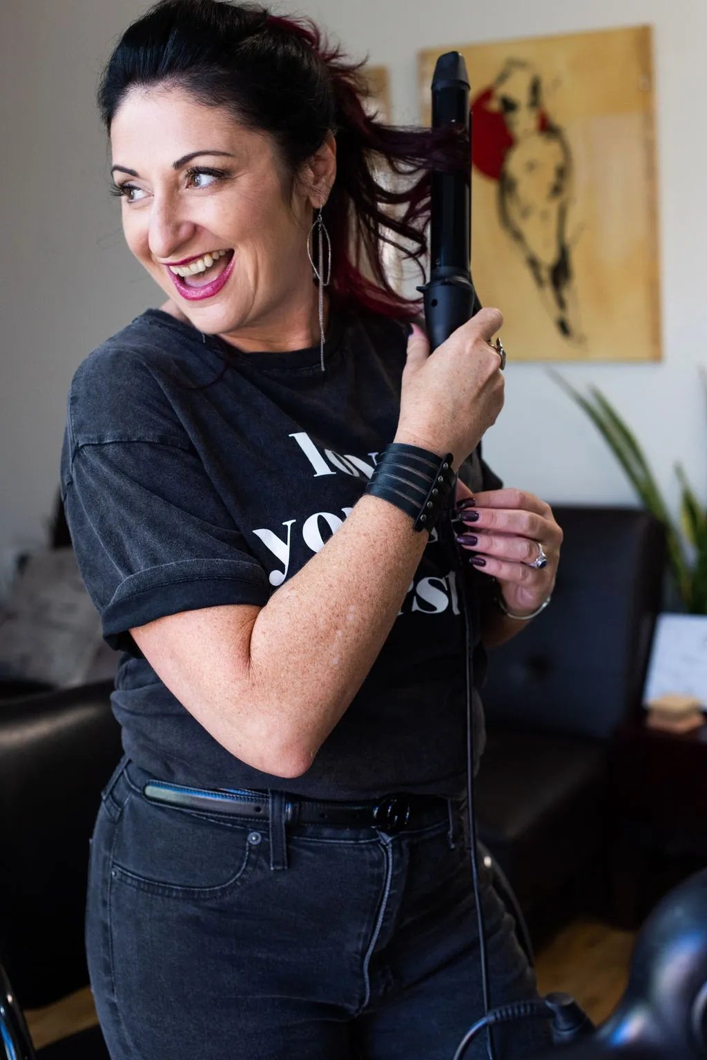 Ilona, founder of IlonaR Style salon