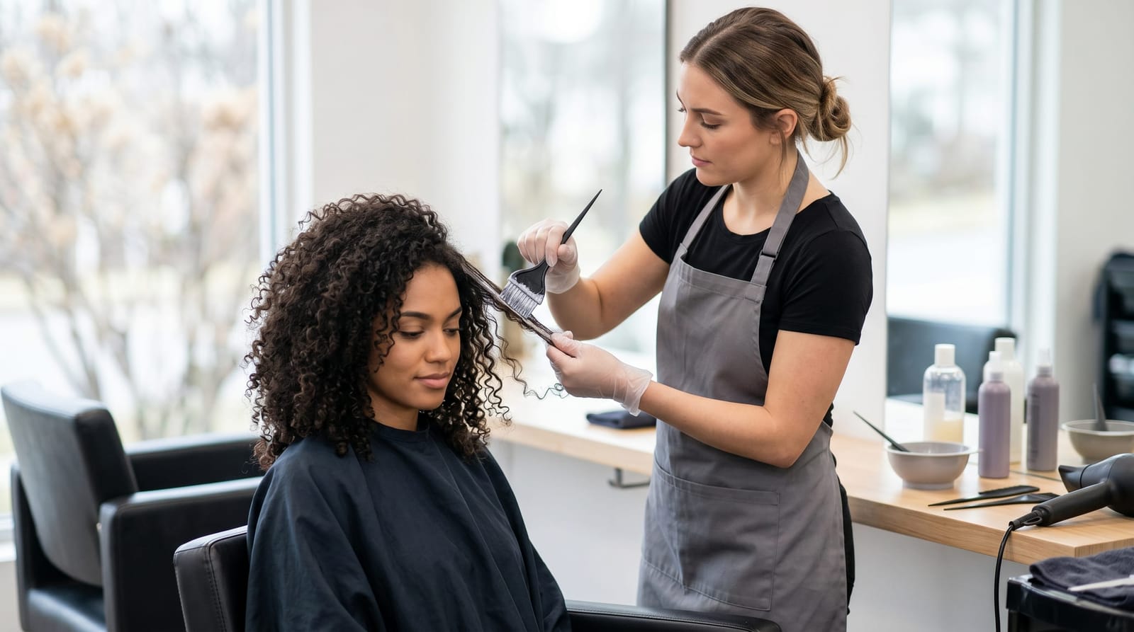 Balayage for Curly Hair: Natural Color Enhancement
