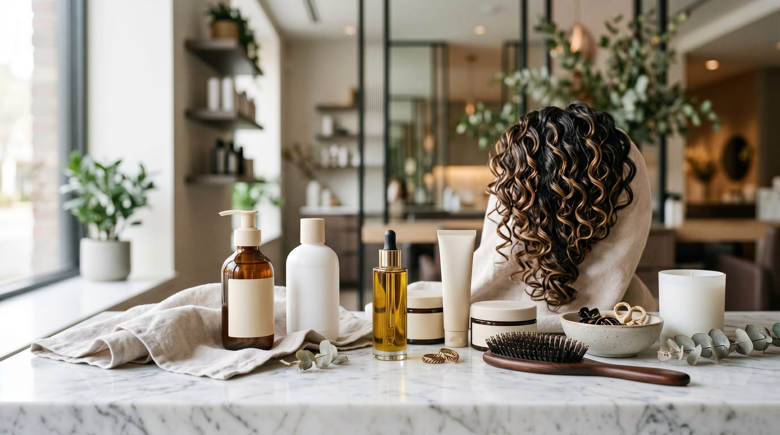 Highlights on Curly Hair: Protecting Your Curl Pattern