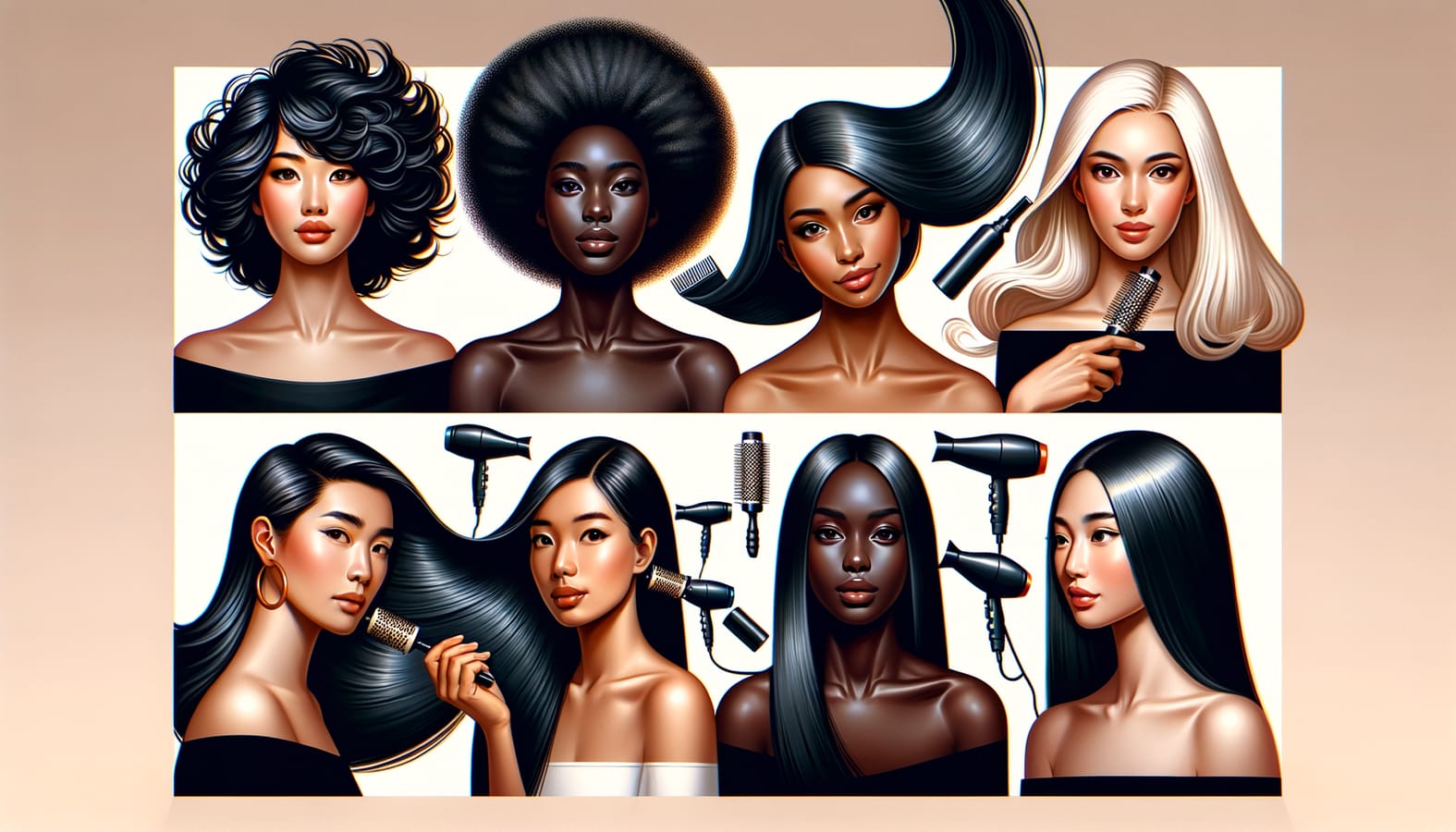Silk Press Blowout: Achieving Sleek Results on Natural Hair