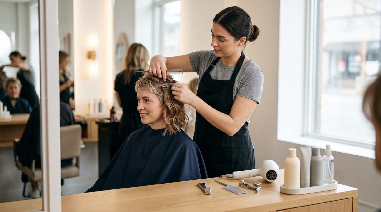 How to Blend Clip-In Extensions with Short Hair