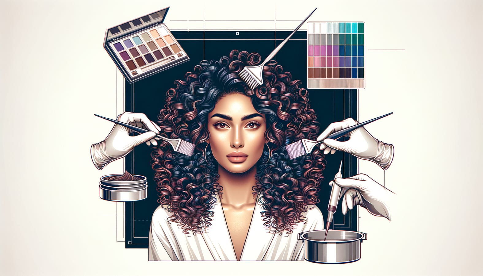 Professional Curly Hair Coloring: Techniques for Textured Hair