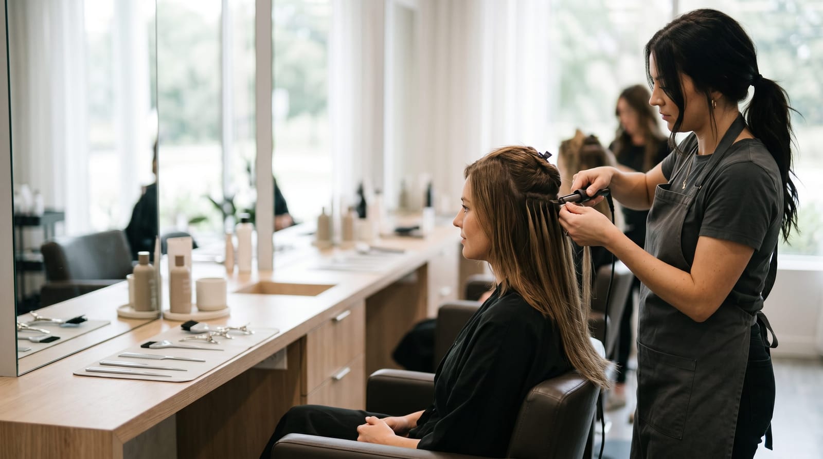 Short to Long Hair Transformation: Extensions for Instant Length